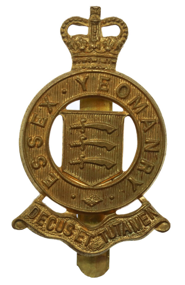 Essex Yeomanry Cap Badge - Queen's Crown