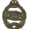 Royal Tank Regiment WW2 Plastic Economy Cap Badge