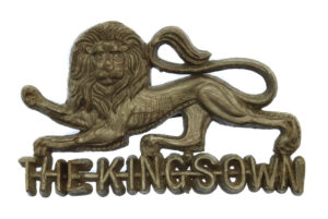 King's Own (Royal Lancaster) Regiment WW2 Plastic Economy Cap Badge