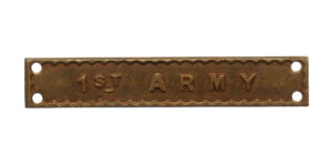 WW2 1st Army Medal Clasp for Africa Star