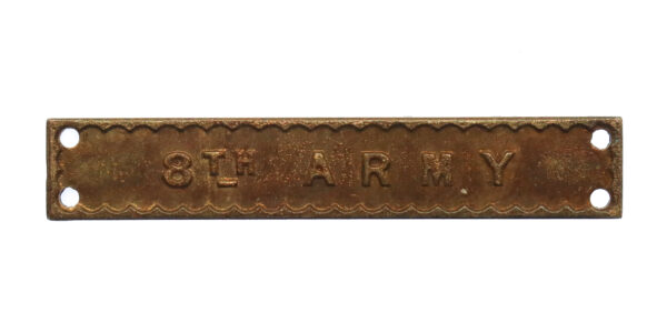 WW2 8th Army Medal Clasp for Africa Star