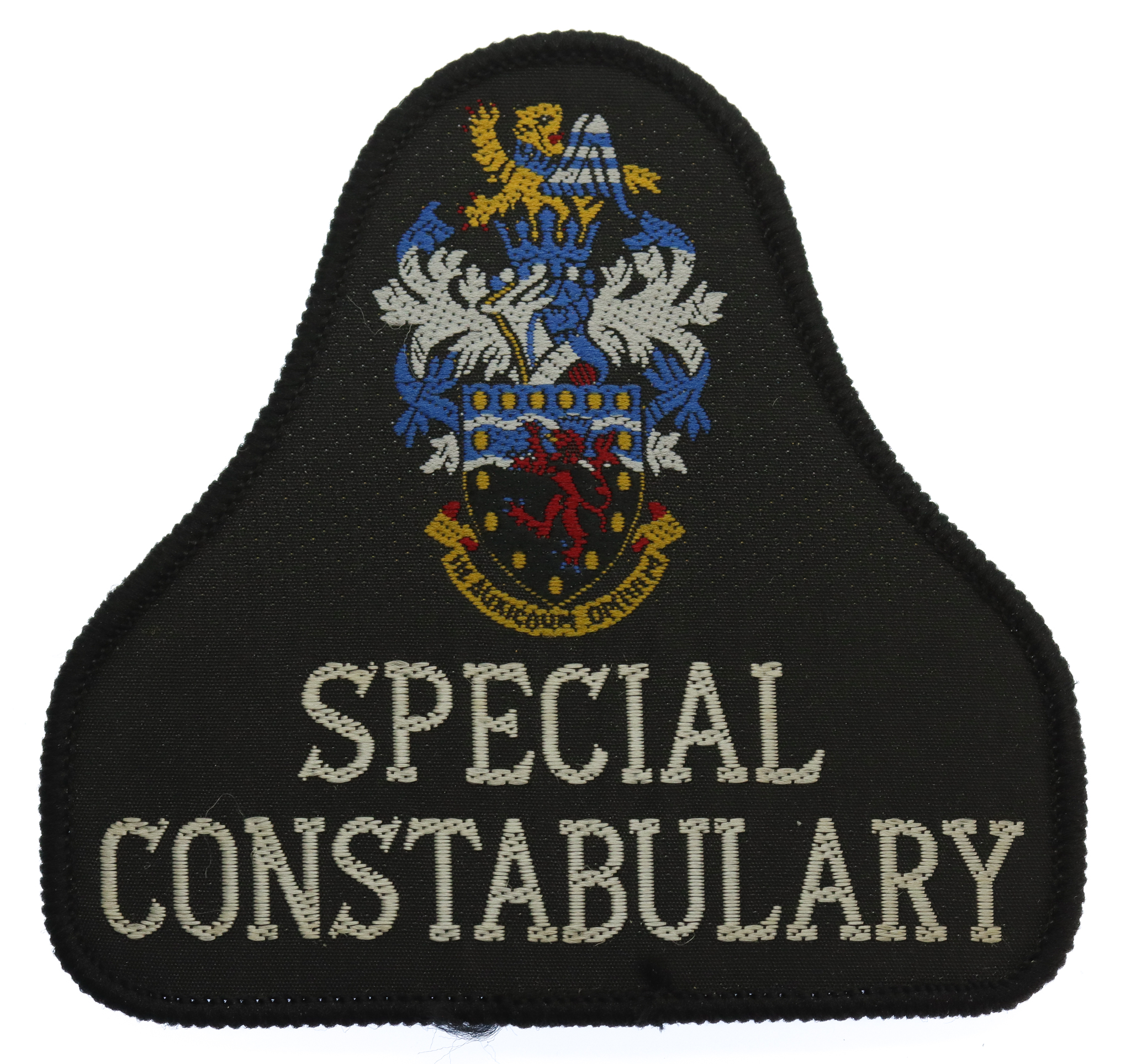 Devon & Cornwall Special Constabulary Cloth Bell Patch Badge