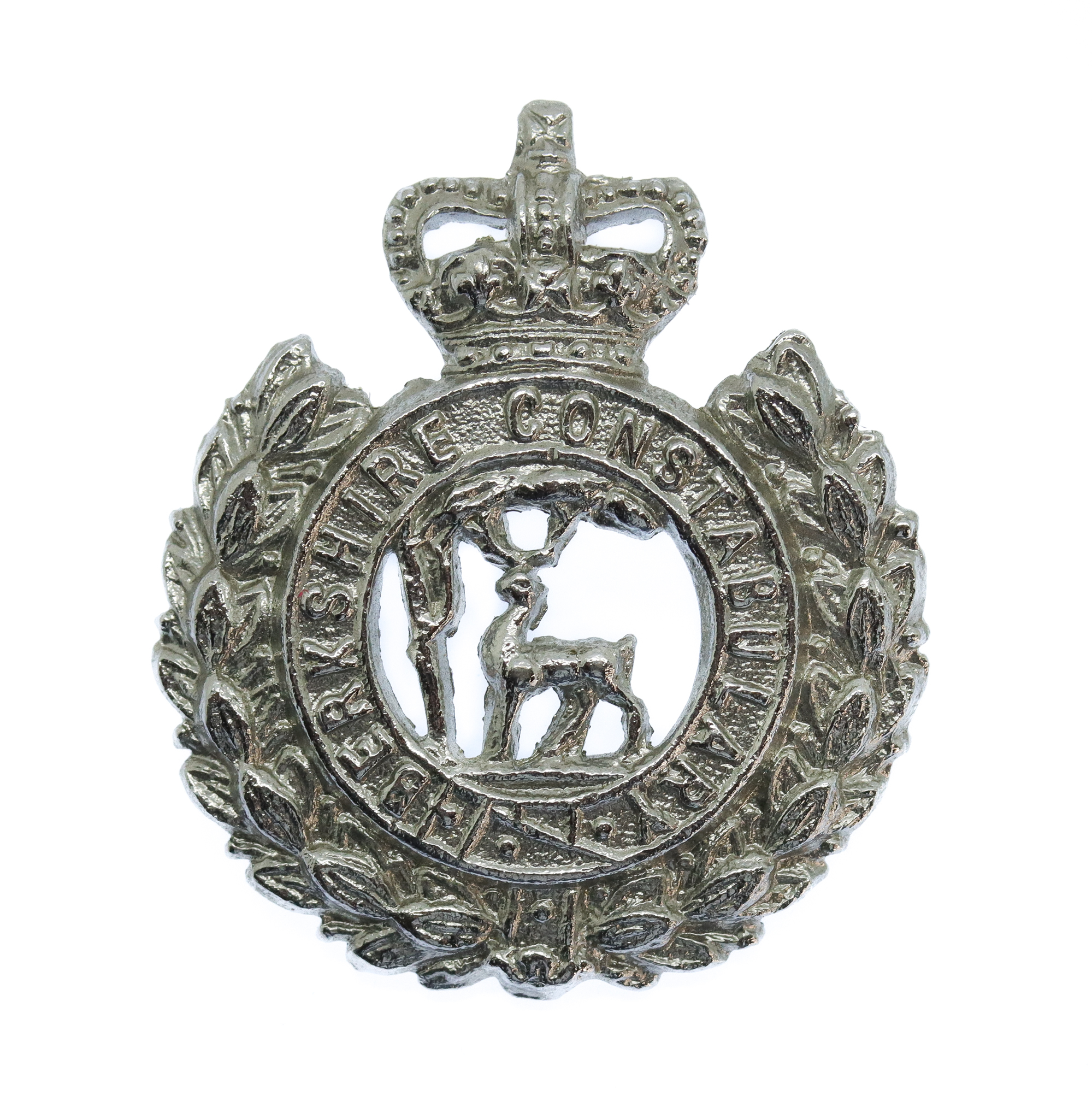Berkshire Constabulary Collar Badge - Queen's Crown