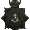 Kent Constabulary Night Helmet Plate - Queen's Crown