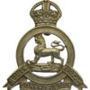 South African Constabulary Slouch Hat Badge - King's Crown (Voided Centre)