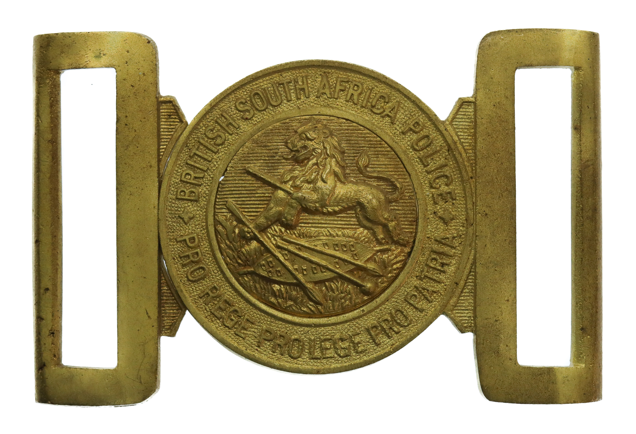 British South African Police Gilt Waist Belt Clasp