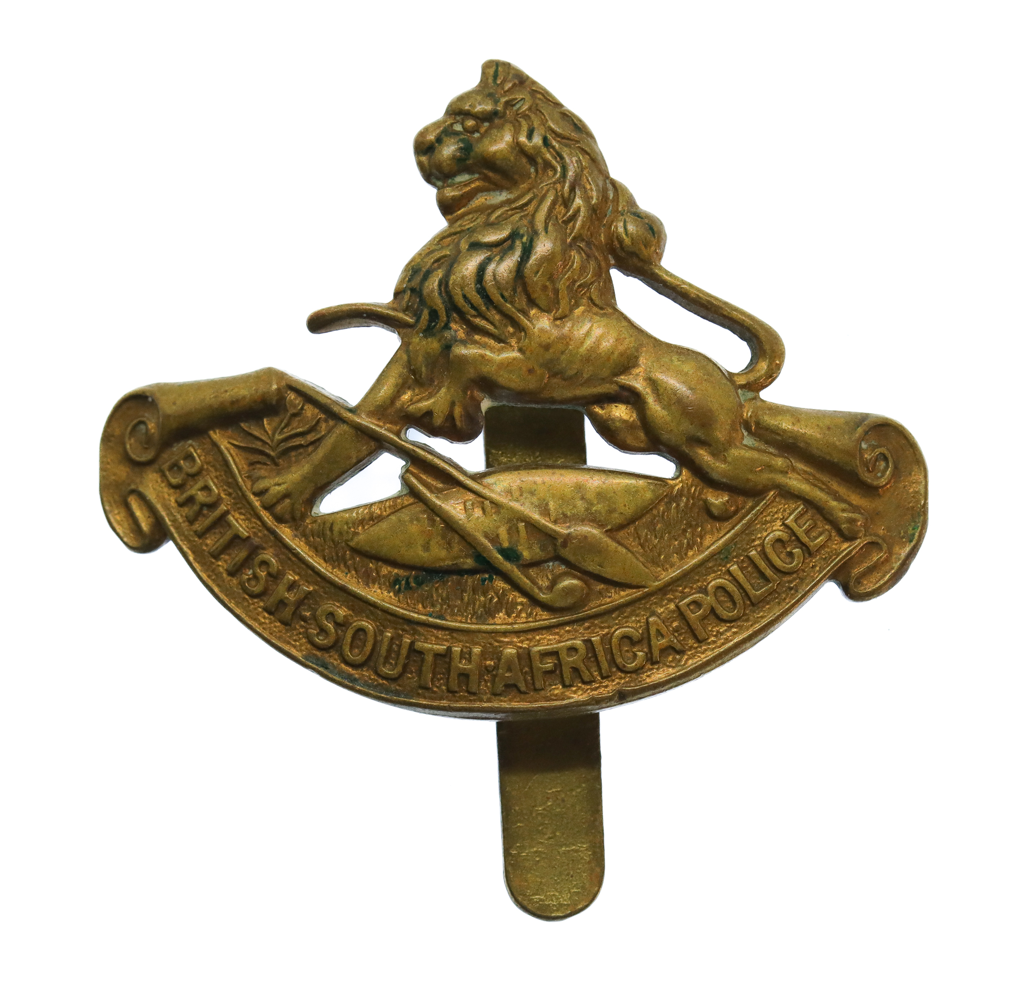 Rhodesia British South African Police Cap Badge (c.1937-49)