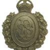 Straits Settlements Police Helmet Plate (c.1919-42)