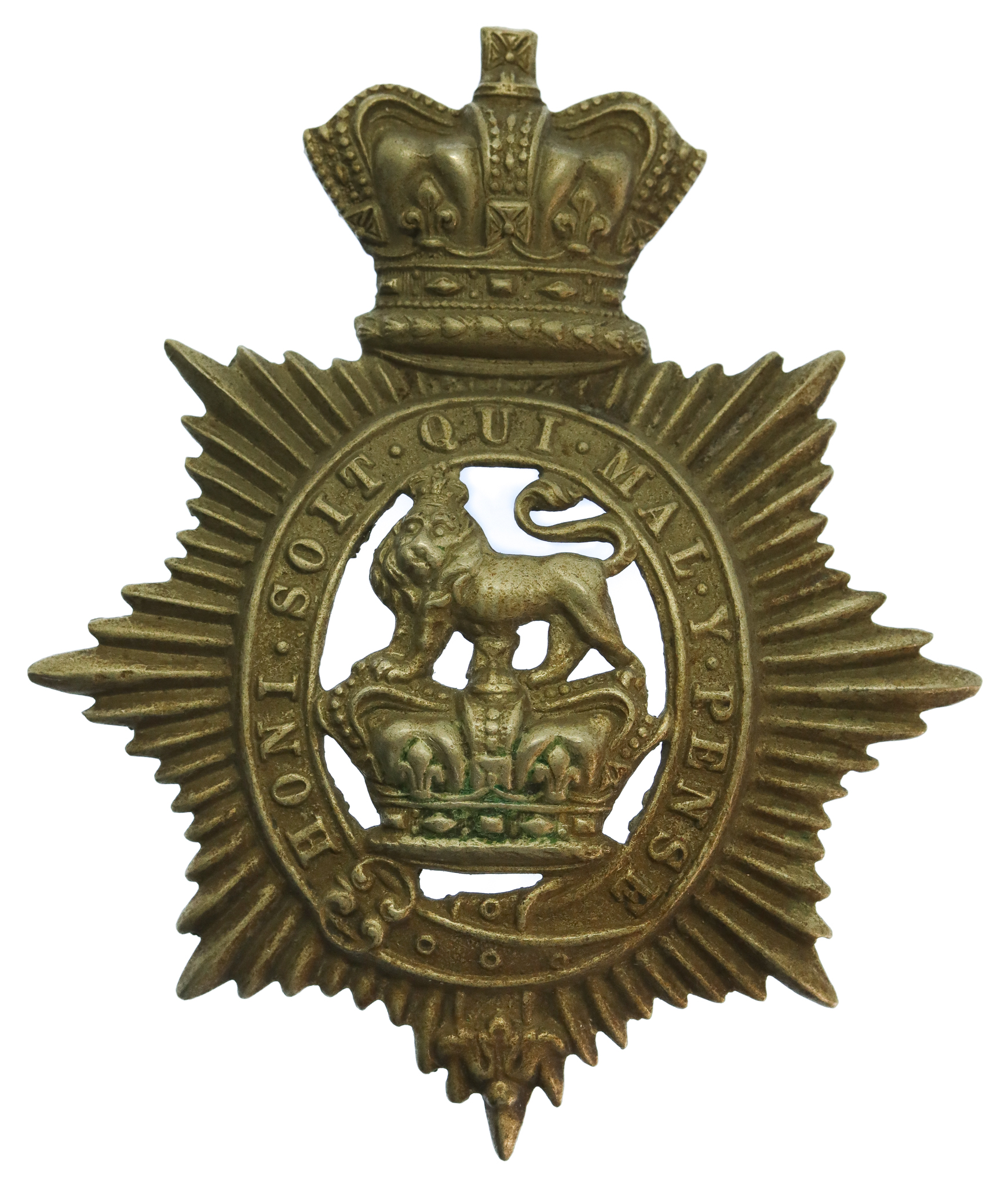 Victorian Militia Battalions General Service Shako Plate