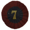 Boer War 7th (1st Leicestershire) Coy. 4th Battalion Imperial Yeomanry Slouch Hat Badge Rosette