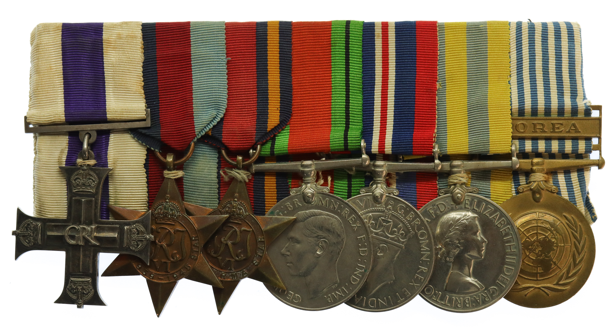WW2 Burma Military Cross (Immediate) Medal Group of Seven - Major G.E. Hudson, Royal Fusiliers (attd. 1st Punjab Regiment)