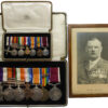 WW1 'Gallipoli' Hill 60 Military Cross and Twice Mentioned in Despatches Medal Group of Seven - Captain (Quartermaster) W.J. Saunders, 10th Bn. Hampshire Regiment