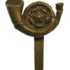 King's Own Yorkshire Light Infantry (K.O.Y.L.I.) WW1 All Brass Economy Cap Badge