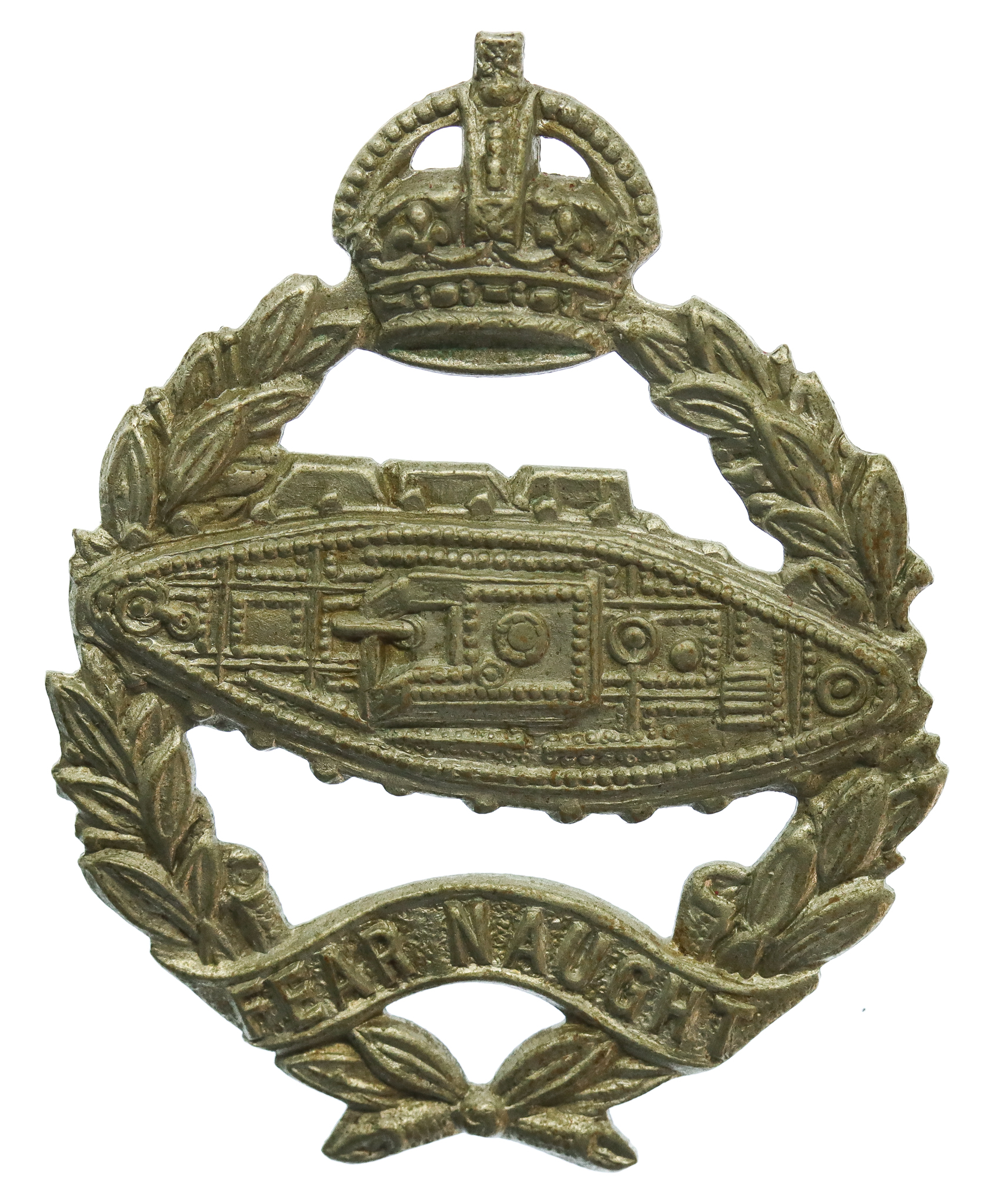 Royal Tank Regiment Cap Badge - King's Crown