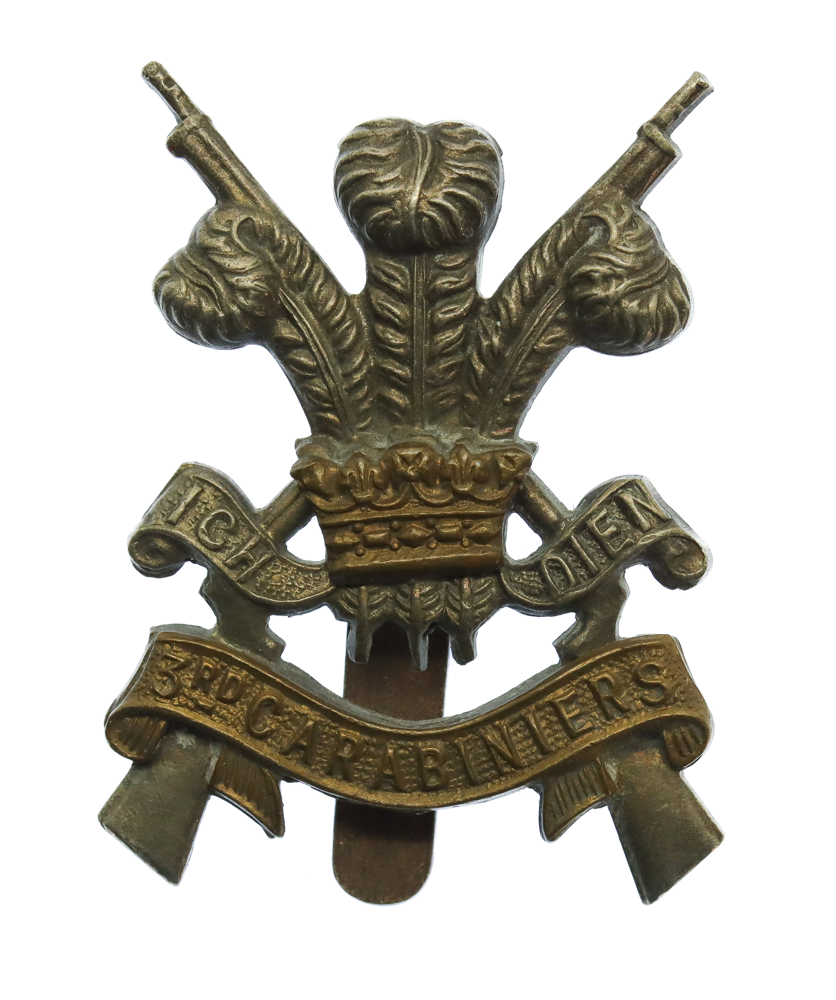 3rd Carabiniers (Prince of Wales's Dragoon Guards) Cap Badge