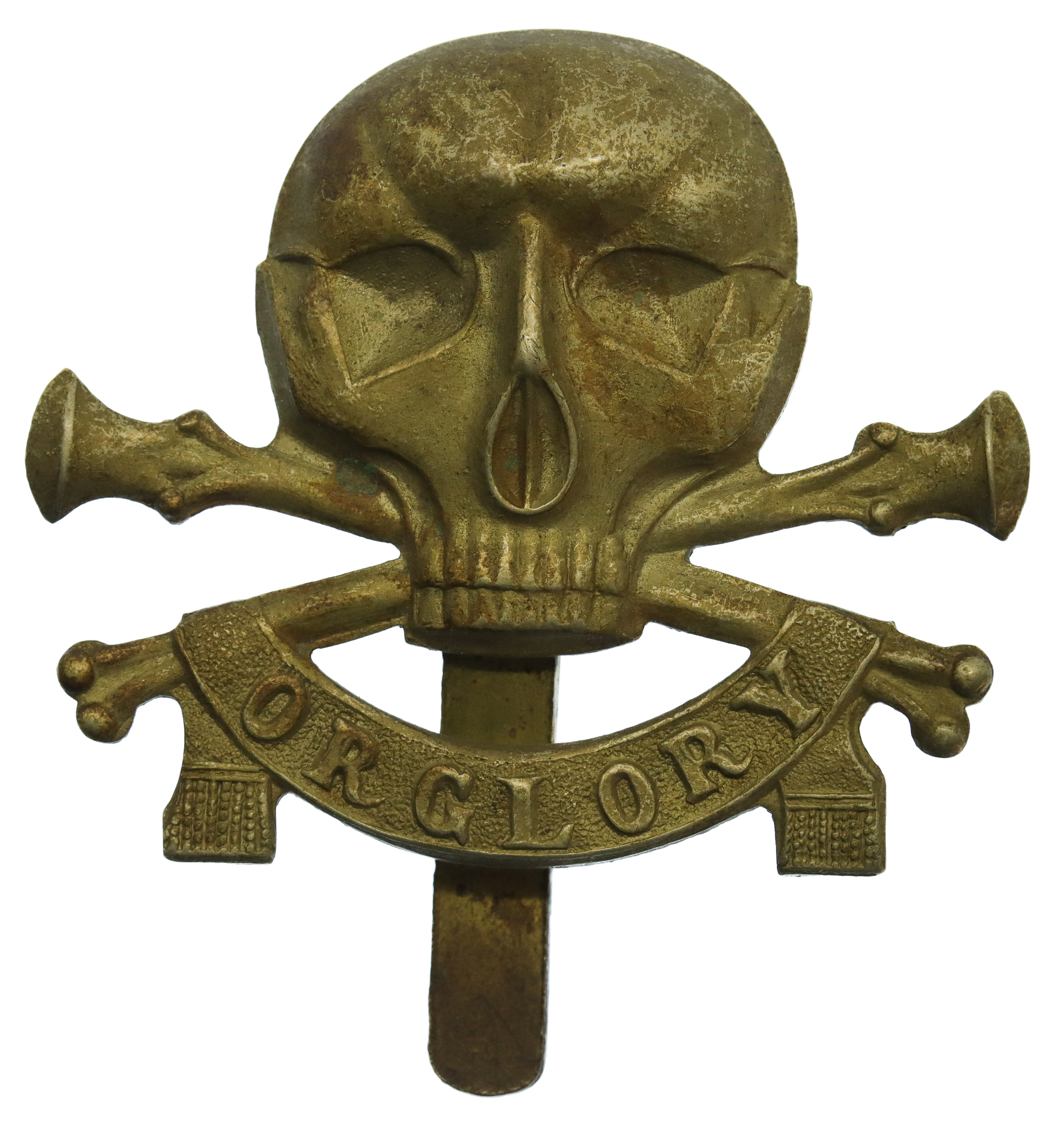 17th Lancers Cap Badge (Motto)