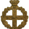 Victorian New South Wales Defence Force (Australia) Helmet Plate
