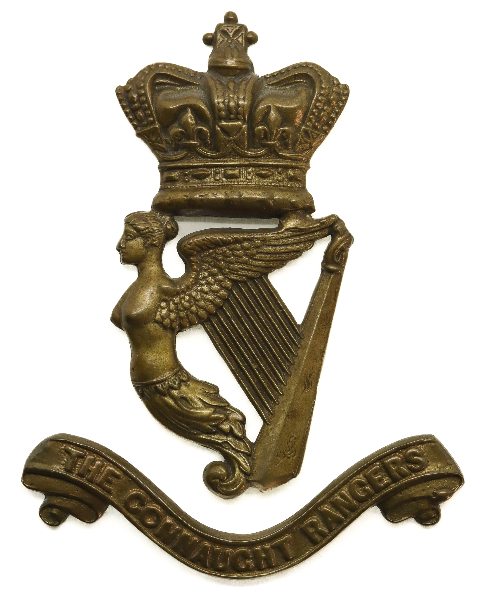 Victorian 2nd Bn. Connaught Rangers Band Pouch Badge