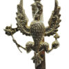 14/20th Hussars Anodised (Staybrite) Cap Badge