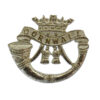 Duke of Cornwall's Light Infantry Officer's Silver Plated Collar Badge