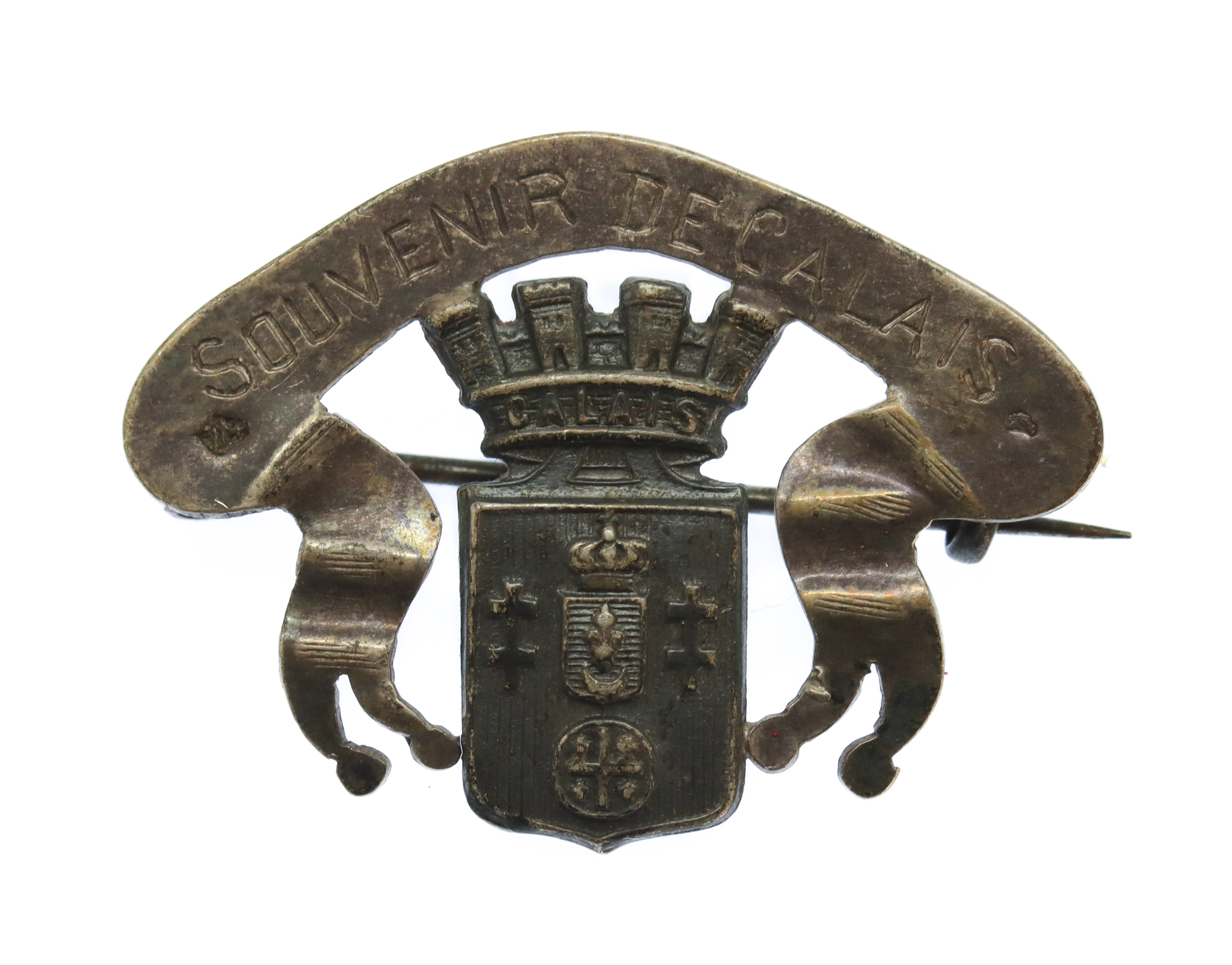 WW1 Souvenir de Calais Sweetheart Brooch