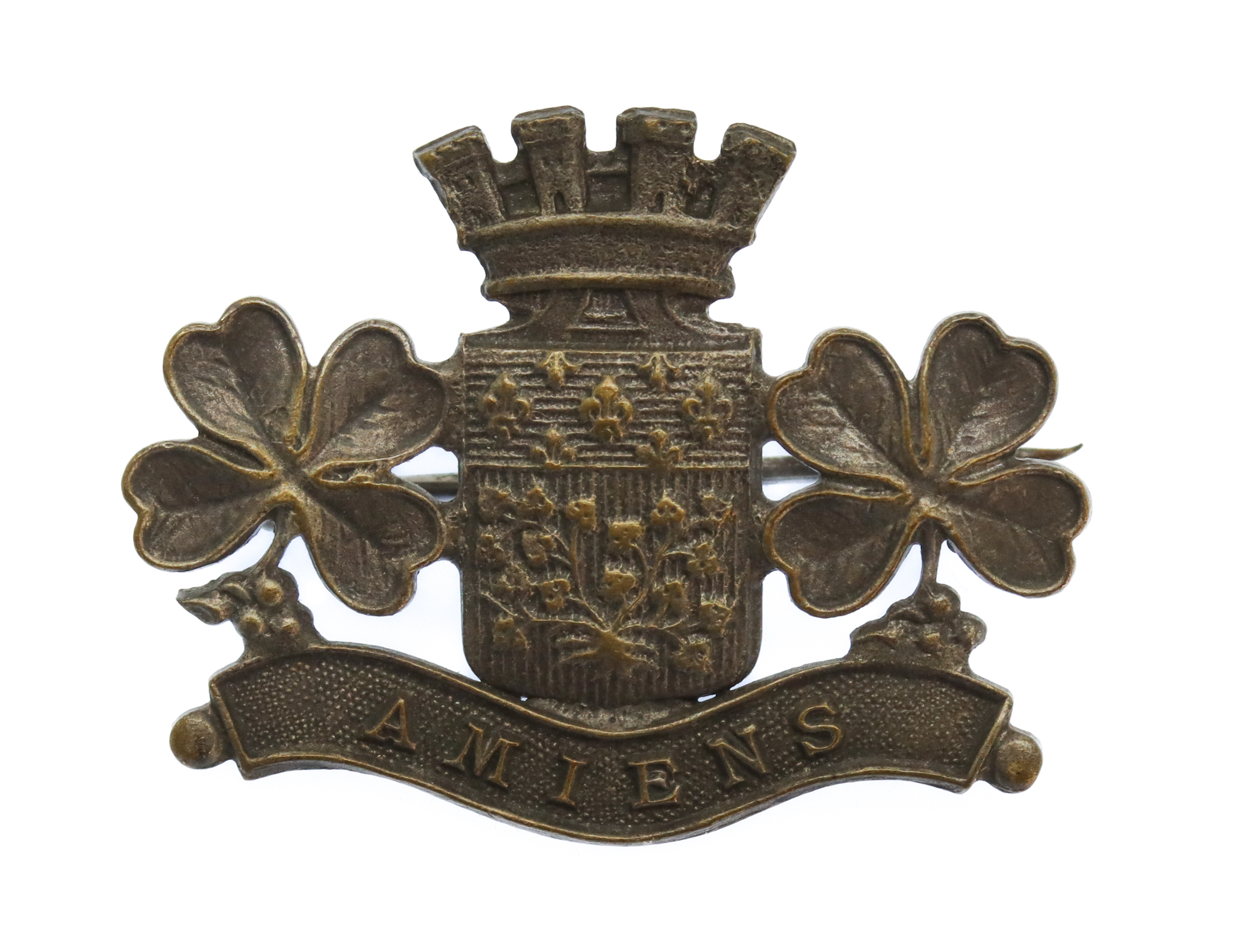WW1 Battle of Amiens Sweetheart Brooch