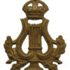 British Army Bandmaster's Musician Brass Arm Badge - King's Crown