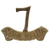 7th Kenya Rifles Anodised (Staybrite) Cap Badge