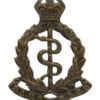 South African Medical Corps (S.A.M.C. - S.A.G.D.) Cap Badge - King's Crown