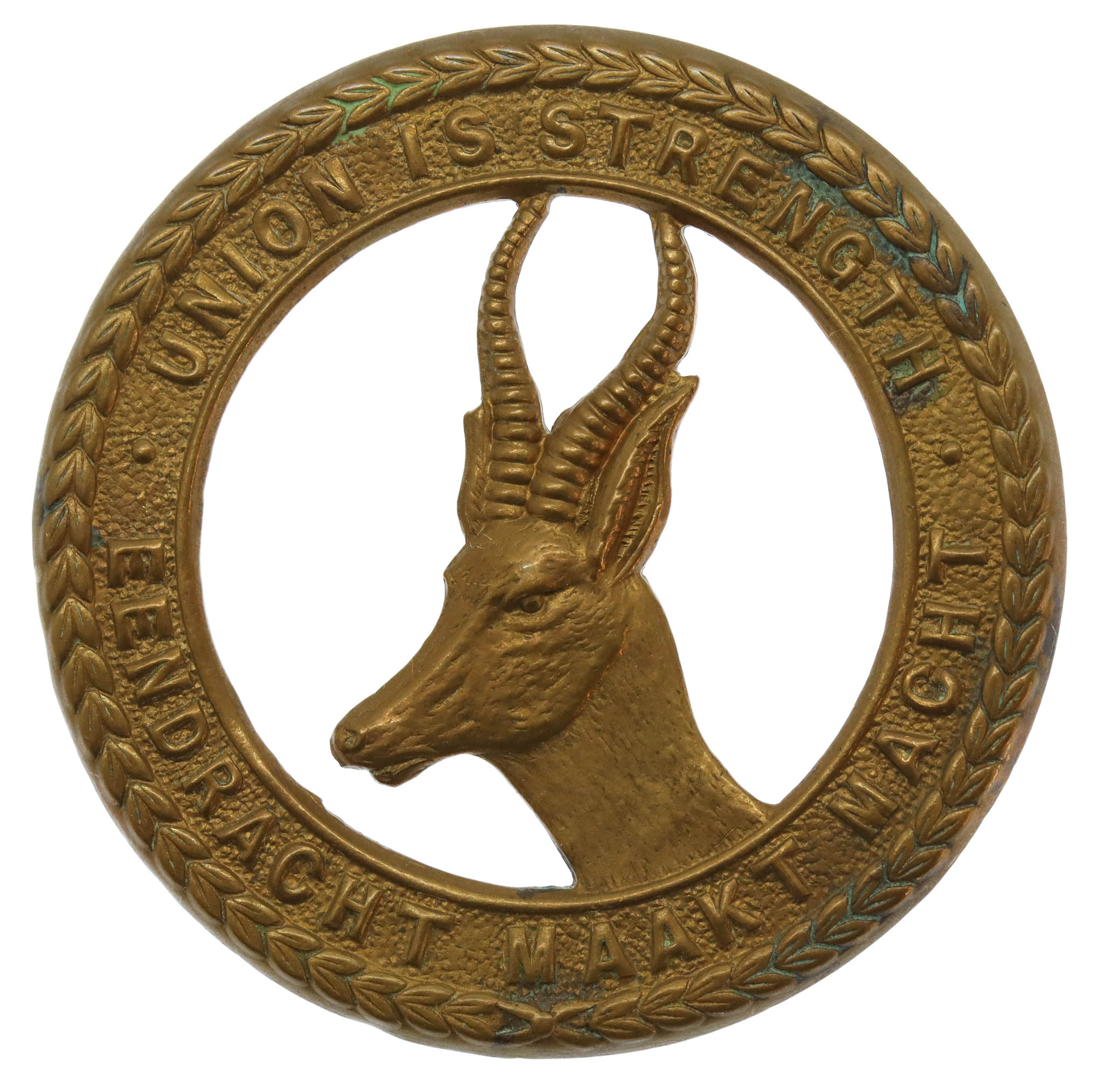 South African Infantry Cap Badge