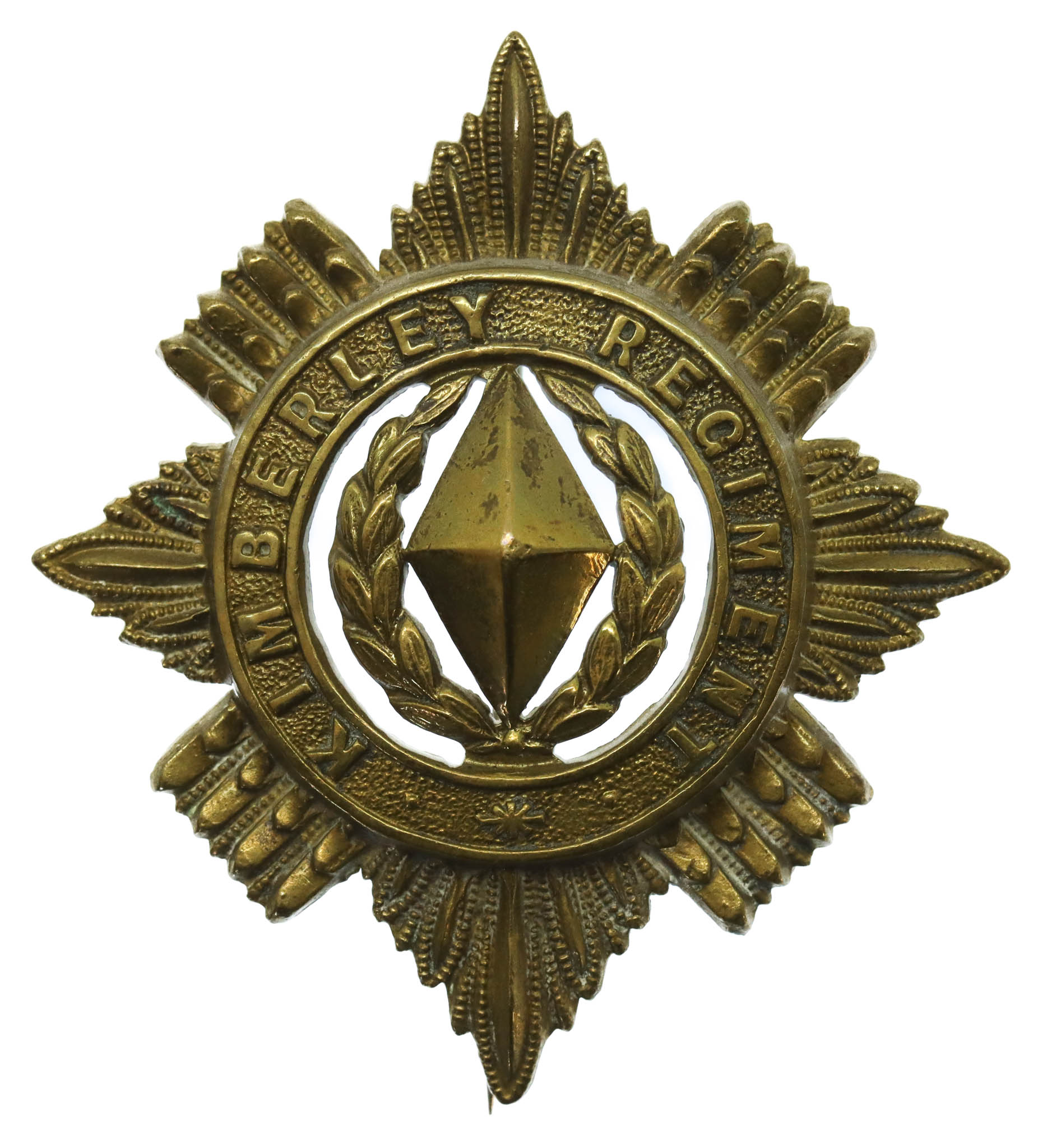 South African Kimberley Regiment Cap Badge