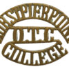 Hurstpierpoint College O.T.C. (HURSTPIERPOINT/O.T.C./COLLEGE) Shoulder Title