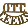 Leeds Grammar School O.T.C. (O.T.C./LEEDS) Shoulder Title