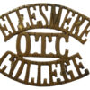 Ellesmere College O.T.C. (ELLESMERE/O.T.C./COLLEGE) Shoulder Title