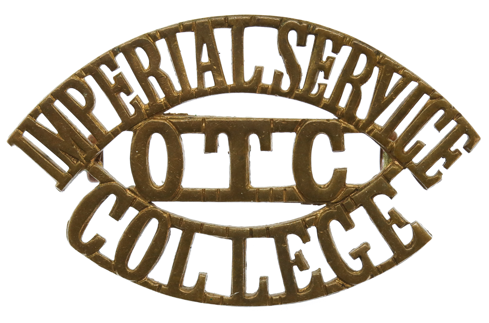 Imperial Service College O.T.C. (IMPERIAL SERVICE/O.T.C./COLLEGE) Shoulder Title
