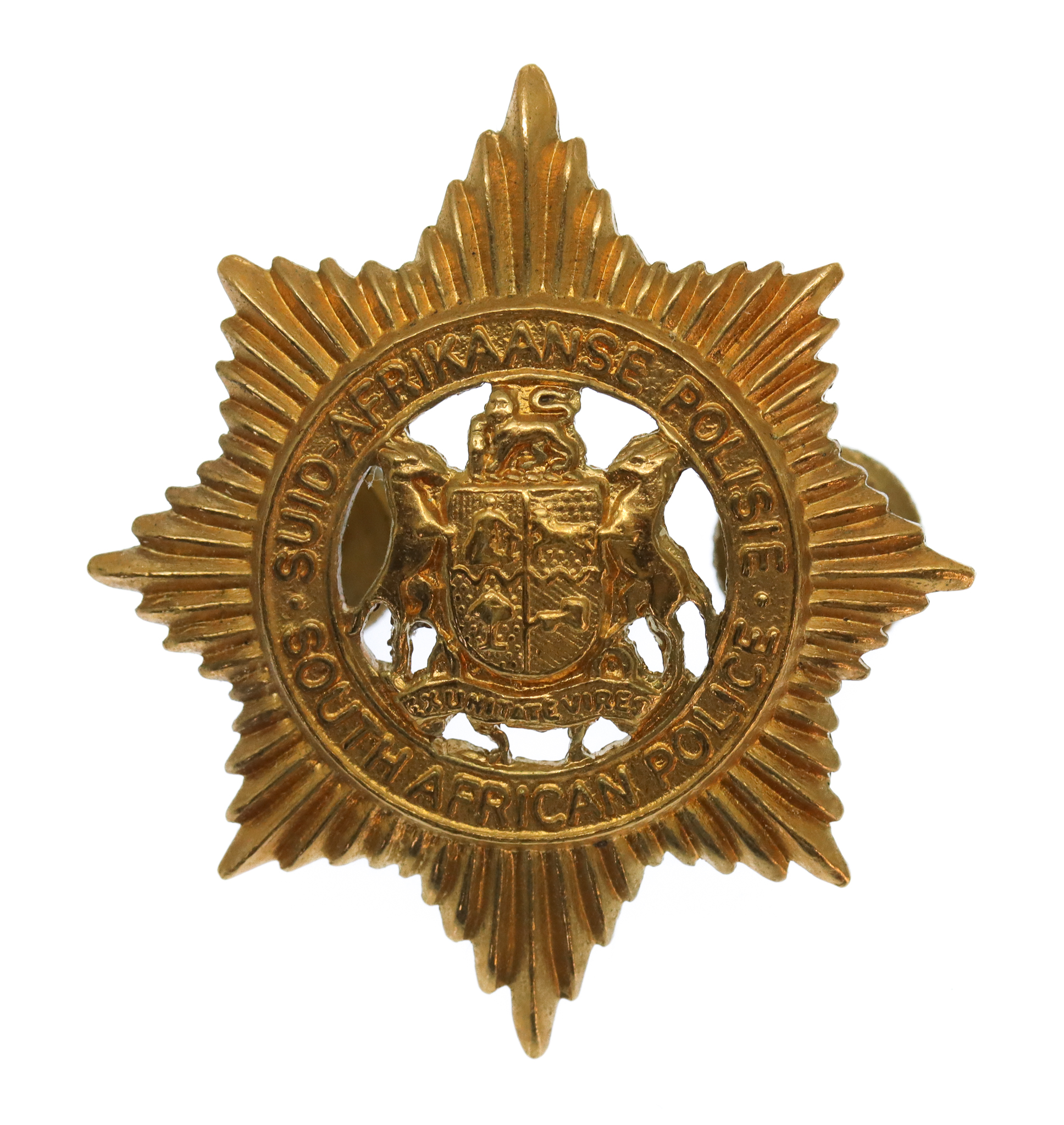 South African Police Cap Badge 
