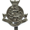 Army Depot Police Cyprus Anodised (Staybrite) Cap Badge - Queen's Crown