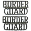 Pair of Ghana Border Guard (BORDER/GUARD) Shoulder Titles