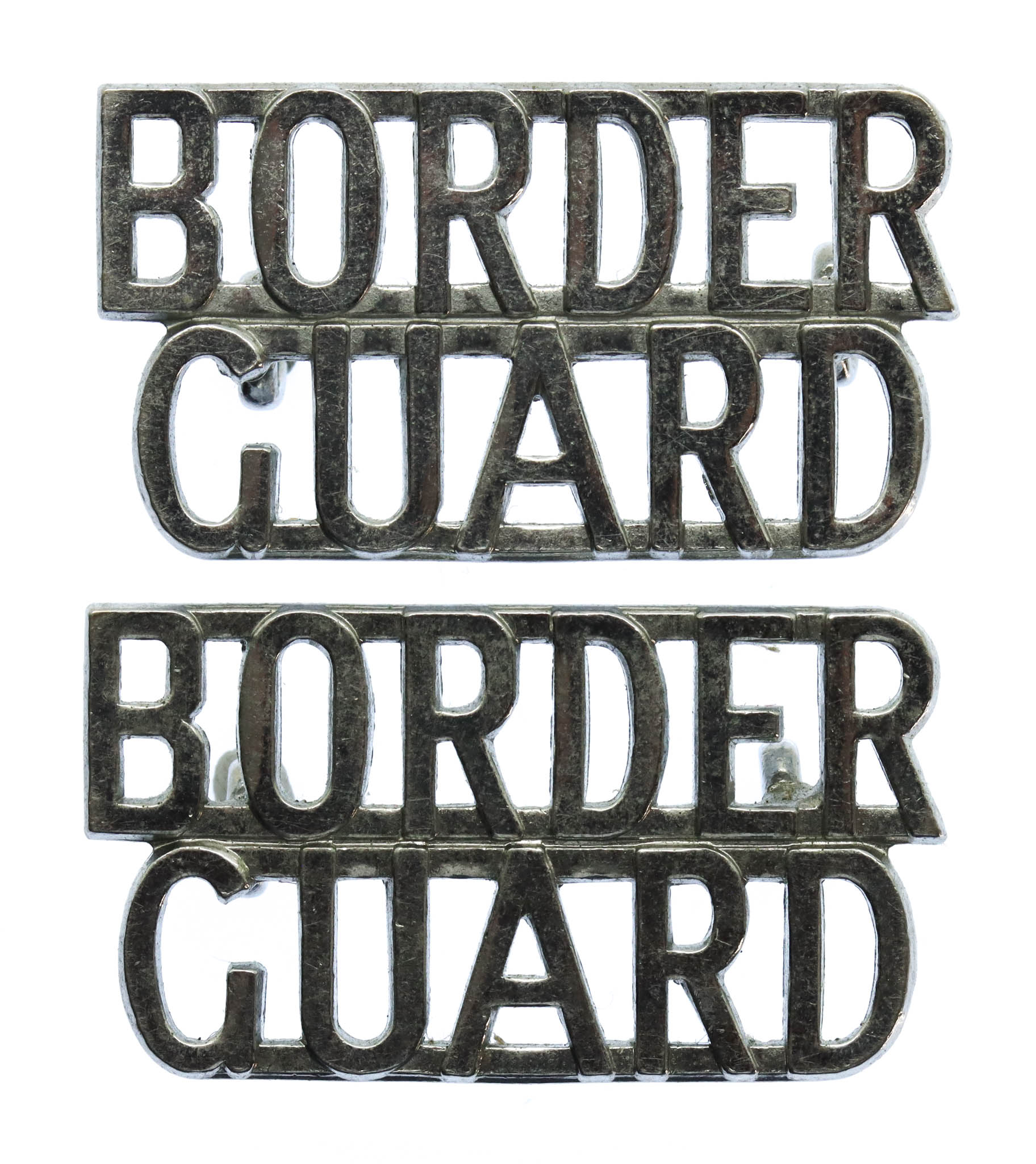 Pair of Ghana Border Guard (BORDER/GUARD) Shoulder Titles