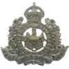 East Suffolk Police Chrome Cap Badge - King's Crown