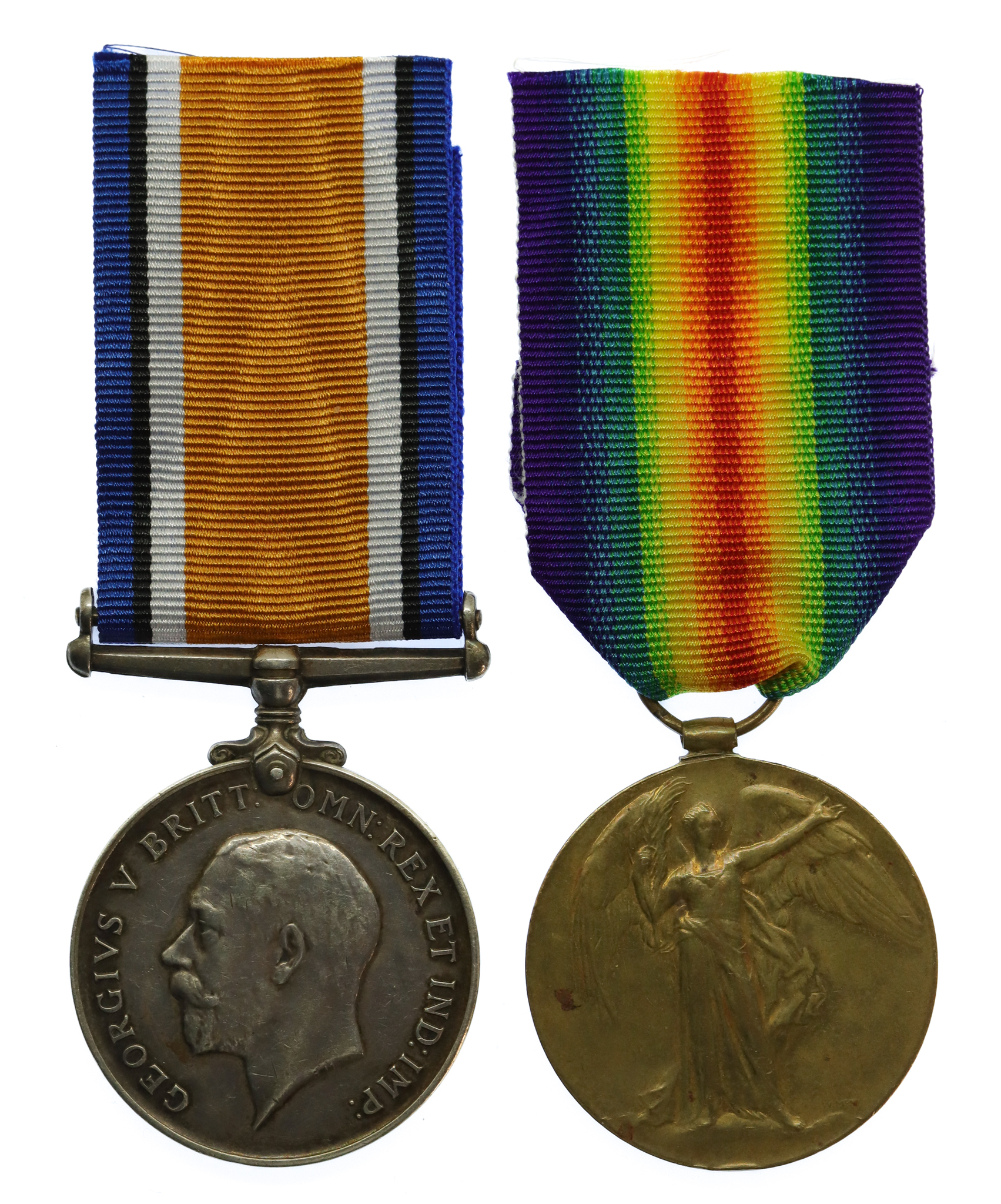 WW1 British War & Victory Medal Pair - Pte. J. Haynes, Grenadier Guards