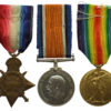 WW1Relief of Kut Casualty 1914-15 Star Medal Trio - Pte. B. Davies, 6th Bn. South Lancashire Regiment - Died of Wounds, 19/4/16
