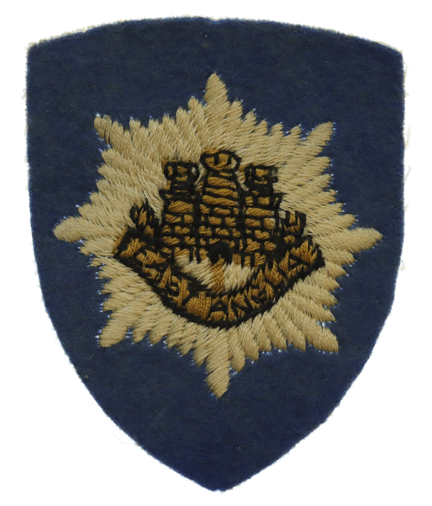 East Anglian Brigade Territorial Army Units Cloth Formation Sign