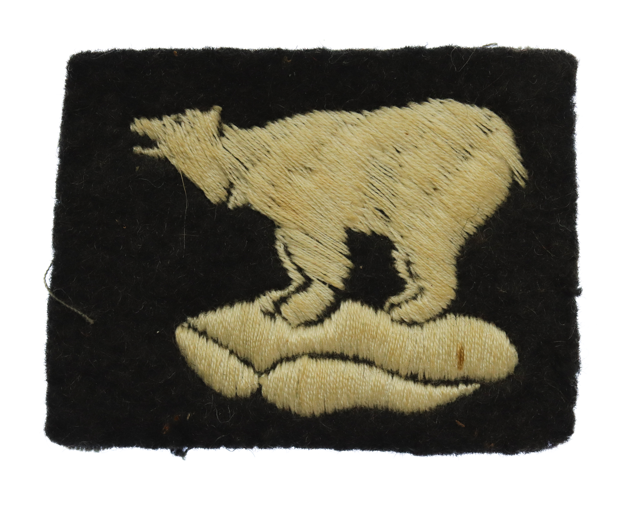49th (West Riding) Division Cloth Formation Sign 