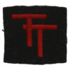 50th (Northumbrian) Division Cloth Formation Sign 
