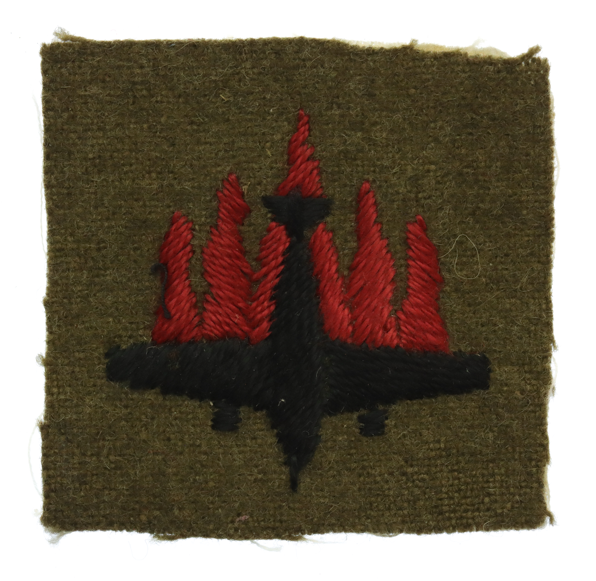 5th Anti-Aircraft Division Cloth Formation Sign 