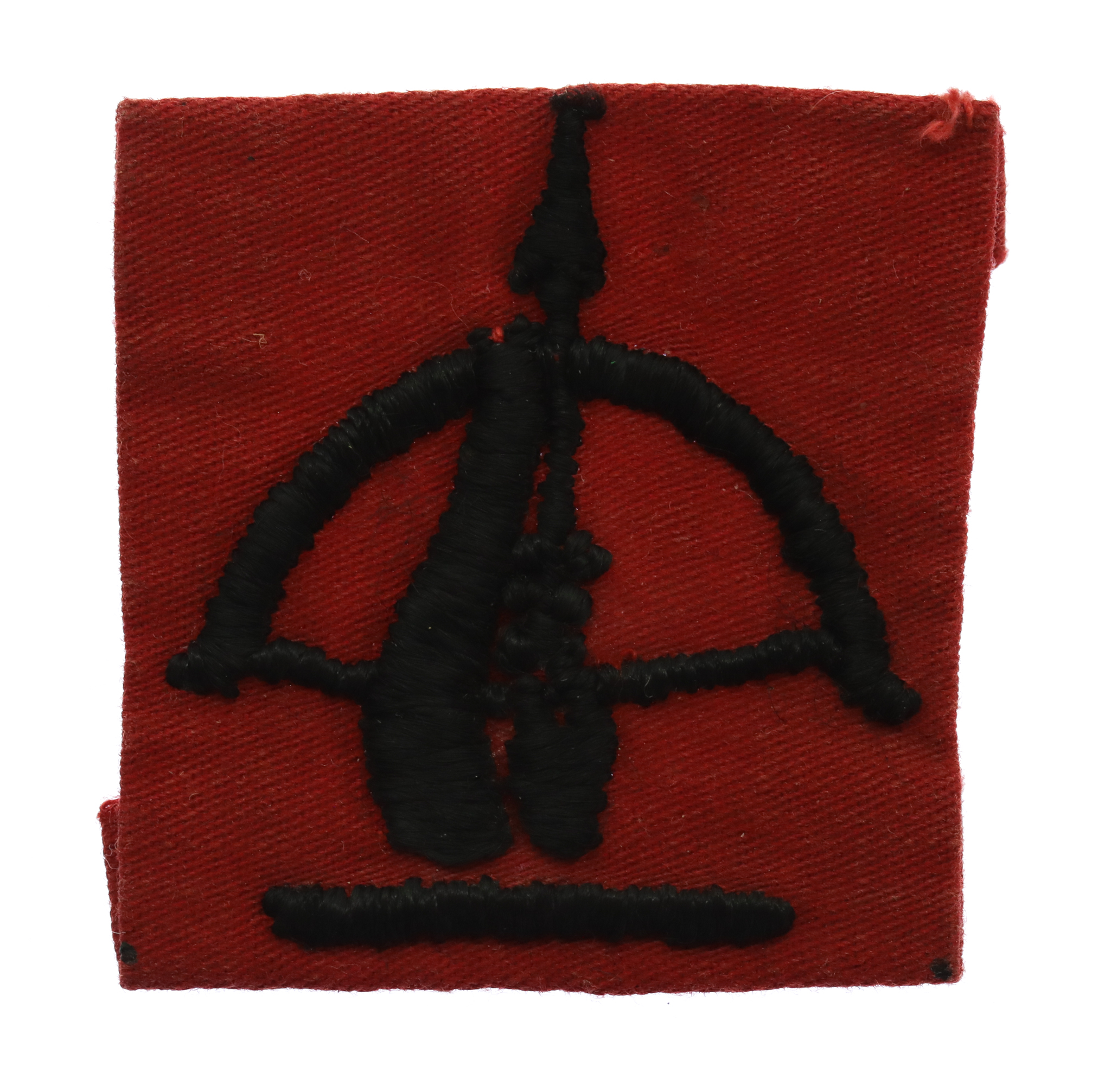 Anti-Aircraft Command Cloth Formation Sign (1st Pattern)