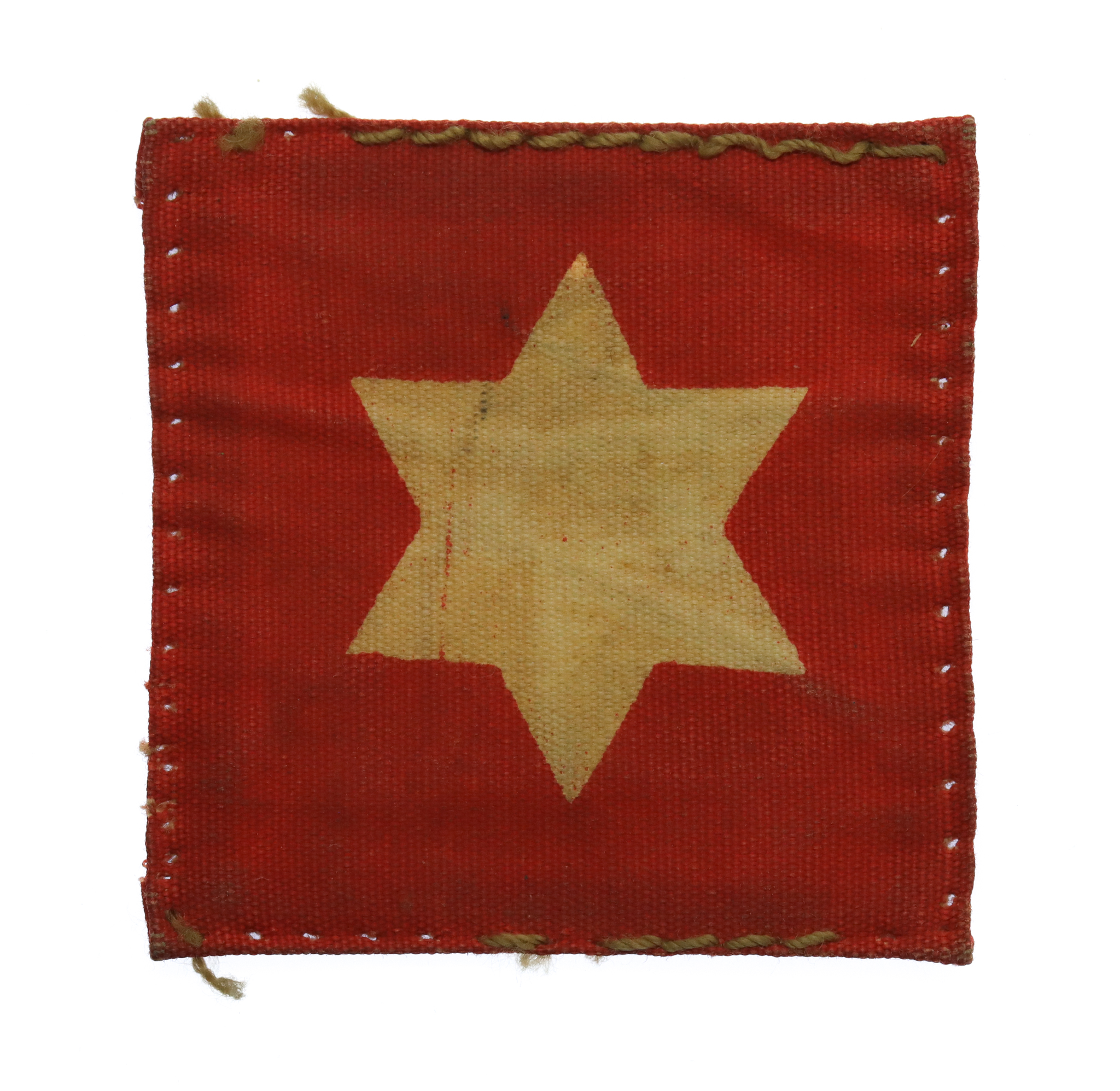 Scarce WW2 72nd Independent Infantry Brigade Printed Formation Sign (1st Pattern)