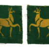 Pair of South West District Printed Formation Signs (2nd Pattern)