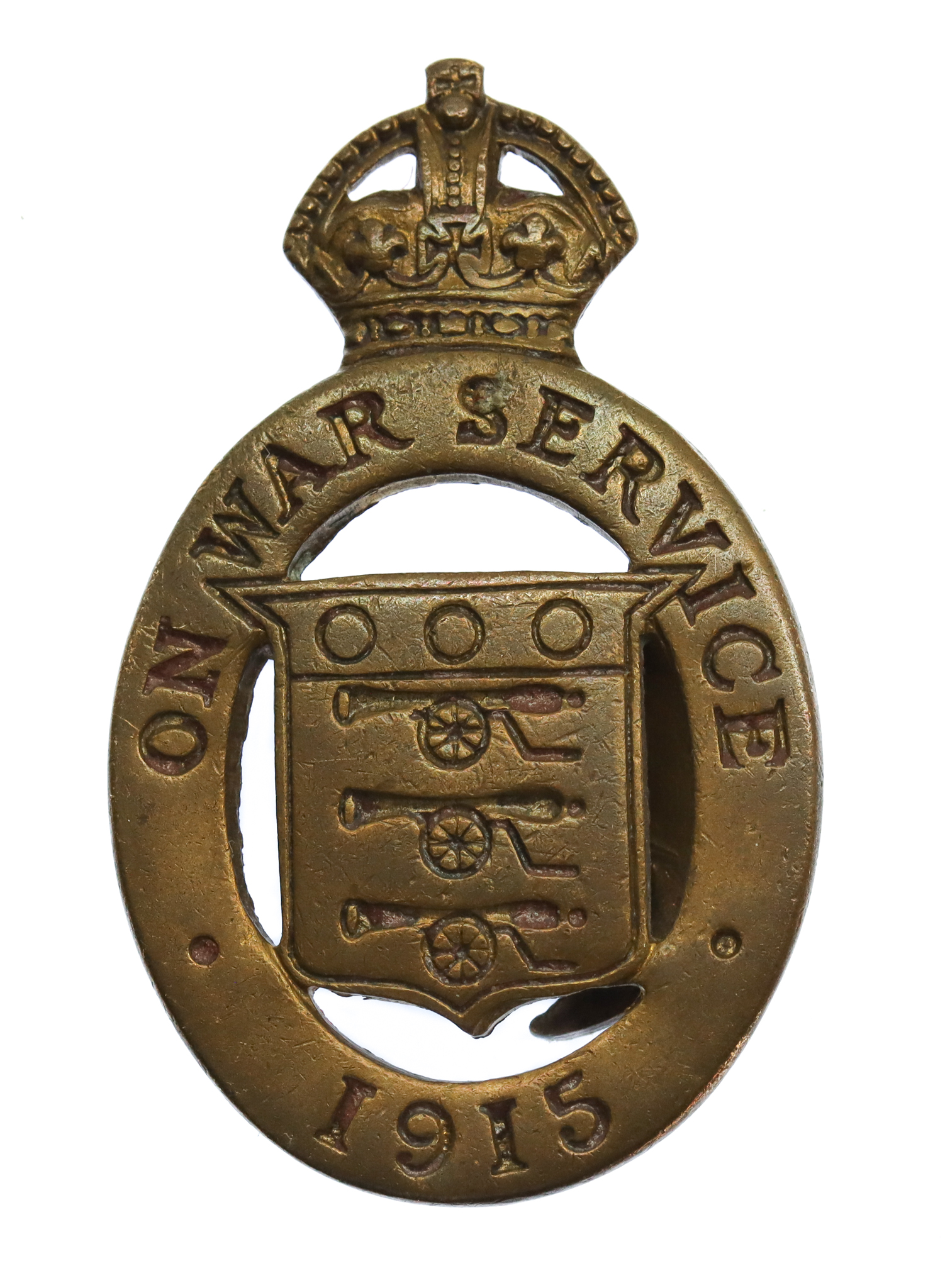 WW1 1915 On War Service Lapel Badge